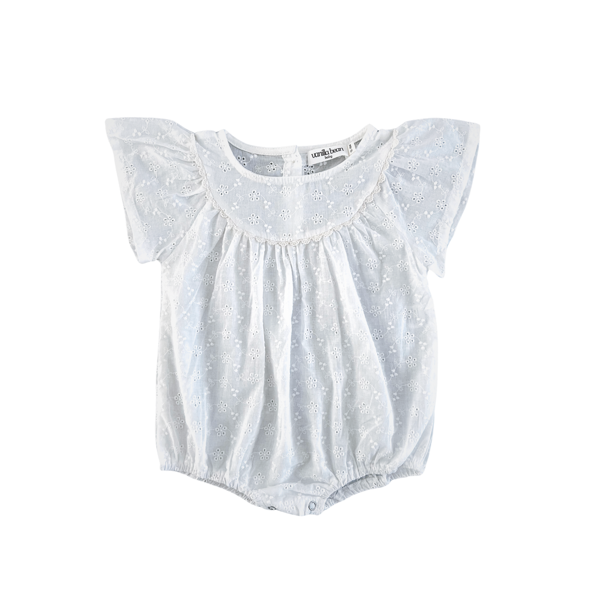 Elegant Romper - White