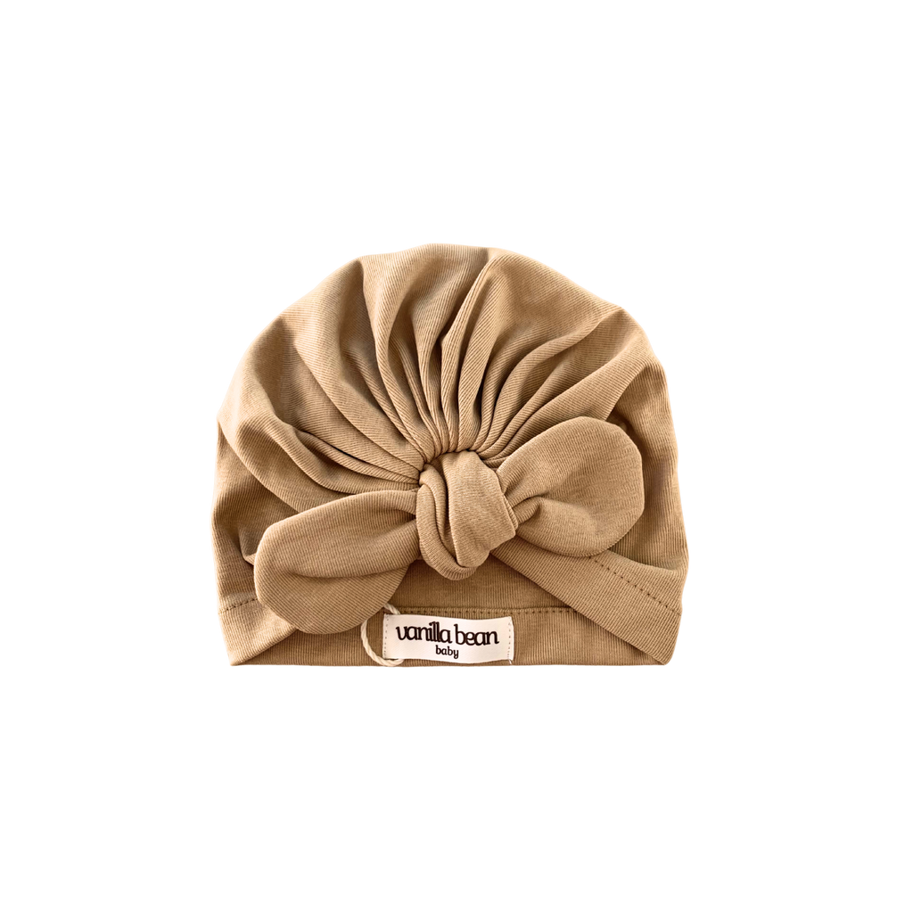 Oat Milk Whip Bowknot Turban